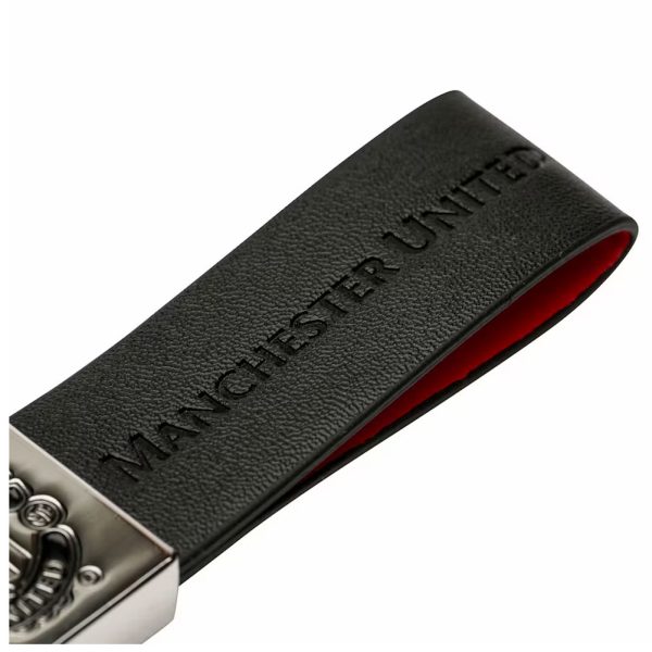 Manchester United FC Faux Leather Key Fob - Image 3