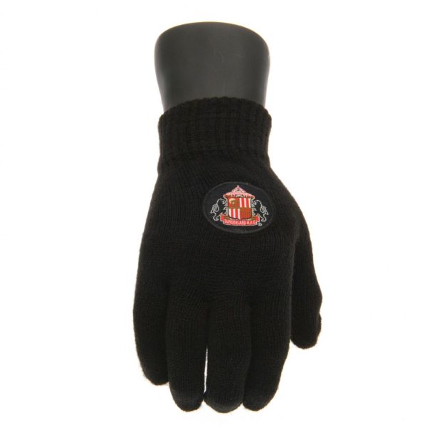 Sunderland AFC Knitted Gloves Junior - Image 2