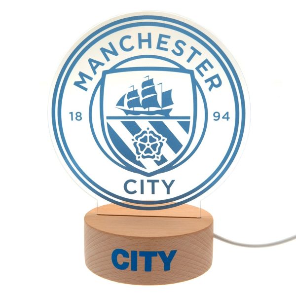 Manchester City FC LED Crest Light - Image 2