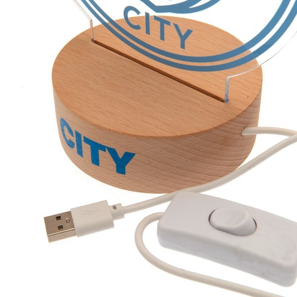Manchester City FC LED Crest Light - Image 3