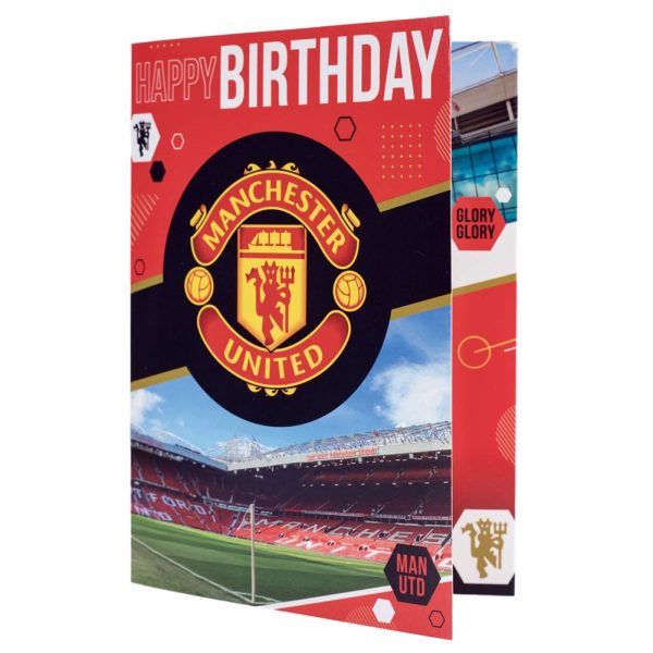 Manchester United FC Musical Birthday Card - Image 2