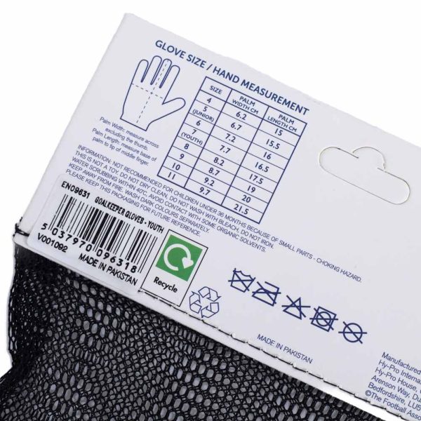 England FA Fuse Goalkeeper Gloves Youths - Image 2