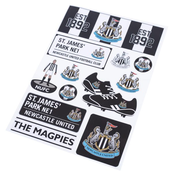 Newcastle United FC A4 Sticker Set - Image 2