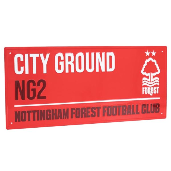 Nottingham Forest FC Colour Street Sign - Image 2