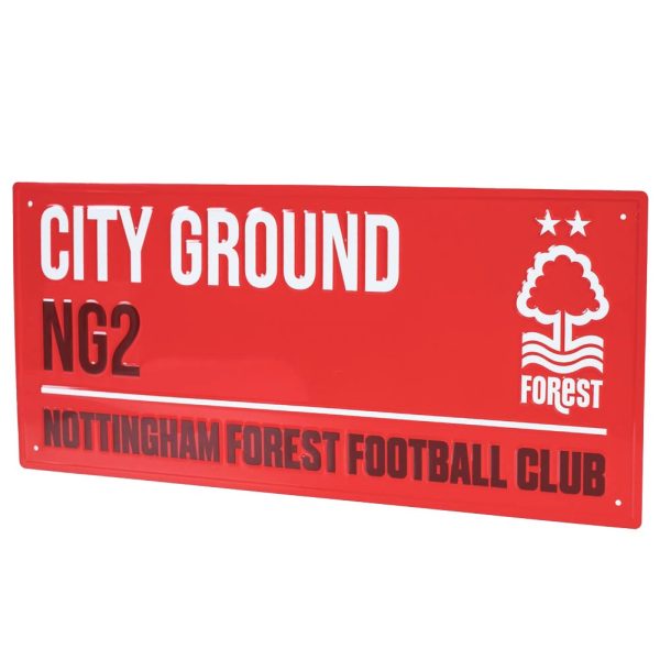 Nottingham Forest FC Colour Street Sign - Image 3