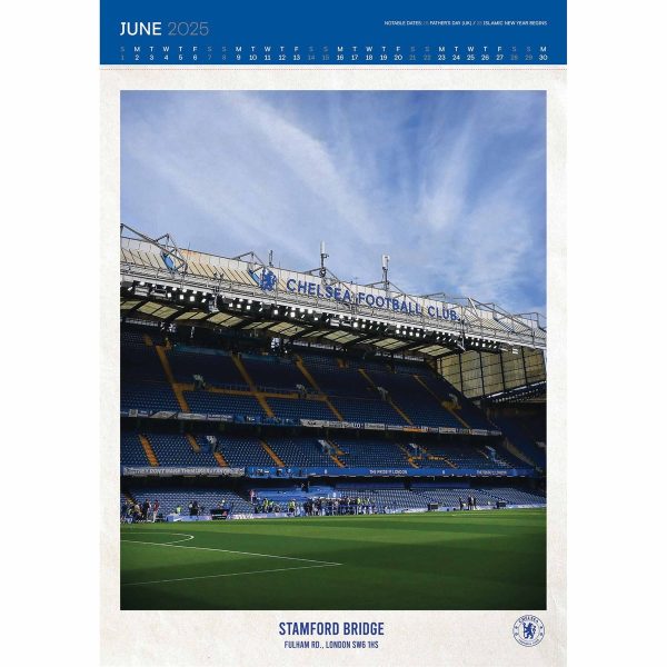 Chelsea FC Deluxe Calendar 2025 - Image 2