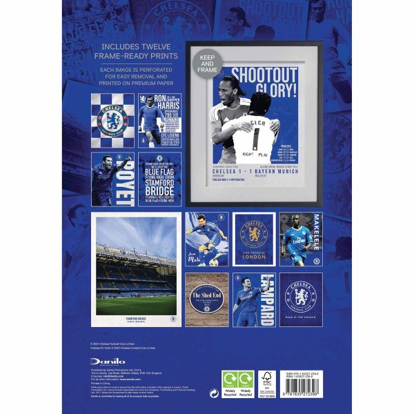 Chelsea FC Deluxe Calendar 2025 - Image 3