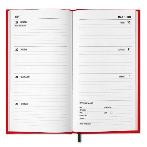 Arsenal FC Slim Diary 2025 - Image 2