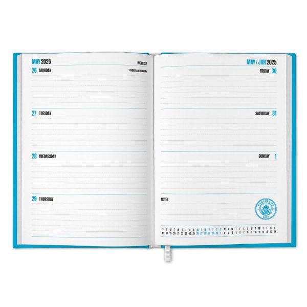Manchester City FC A5 Diary 2025 - Image 2