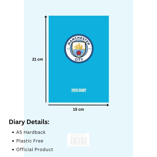 Manchester City FC A5 Diary 2025 - Image 4