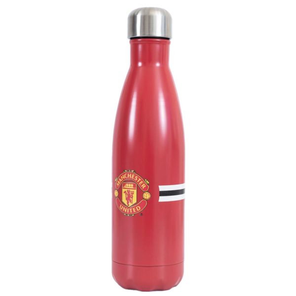 Manchester United FC Core Stripe Thermal Flask - Image 2