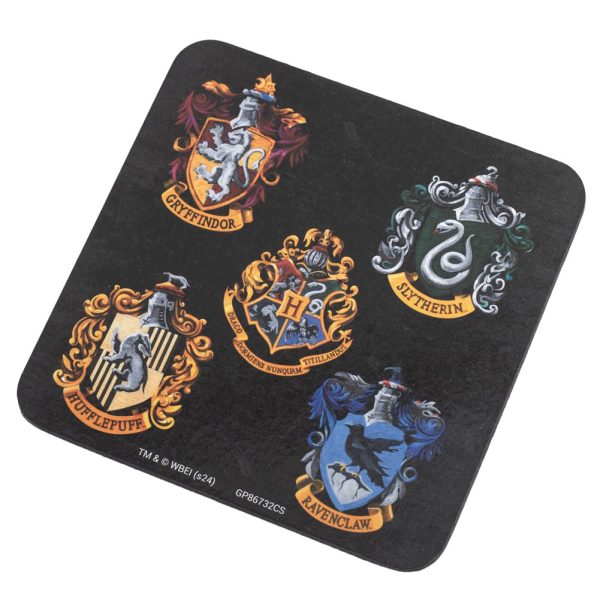 Harry Potter Colourful Crest Mug & Coaster Set - Image 3