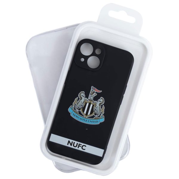 Newcastle United FC iPhone 15 Crest Silicone Case - Image 3