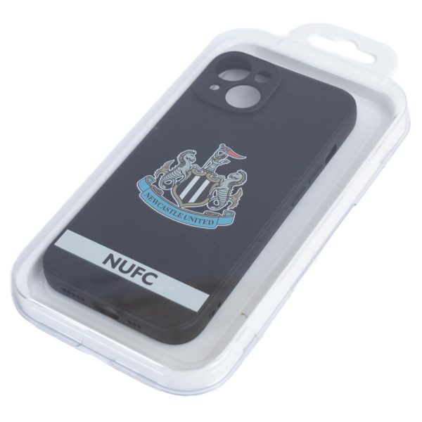 Newcastle United FC iPhone 15 Crest Silicone Case - Image 4