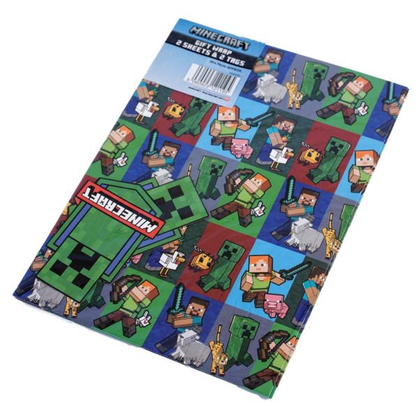 Minecraft Characters Gift Wrap - Image 5
