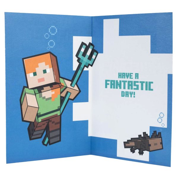 Minecraft Birthday Card - Image 3