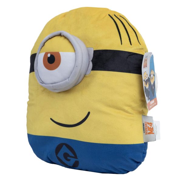 Despicable Me 4 Minion Shaped Cushion - Image 4