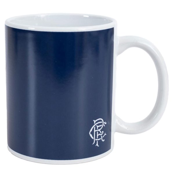 Rangers FC Halftone Mug - Image 3