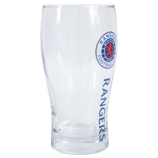 Rangers FC Tulip Pint Glass - Image 2