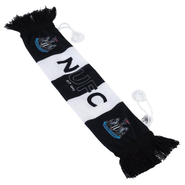 Newcastle United FC Mini Car Bar Scarf - Image 2