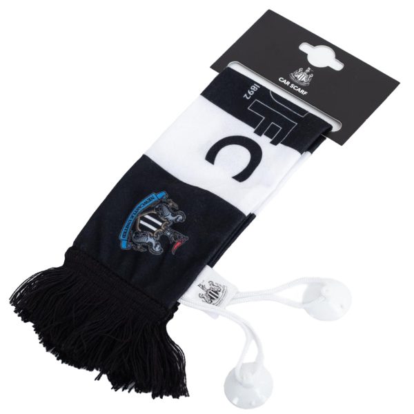Newcastle United FC Mini Car Bar Scarf - Image 3