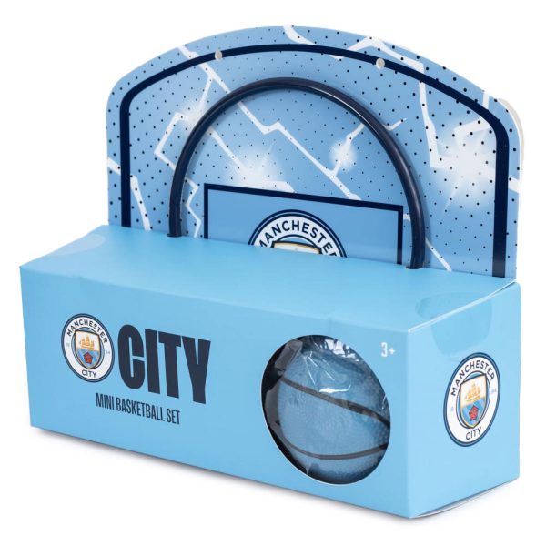 Manchester City FC Mini Basketball Set - Image 2