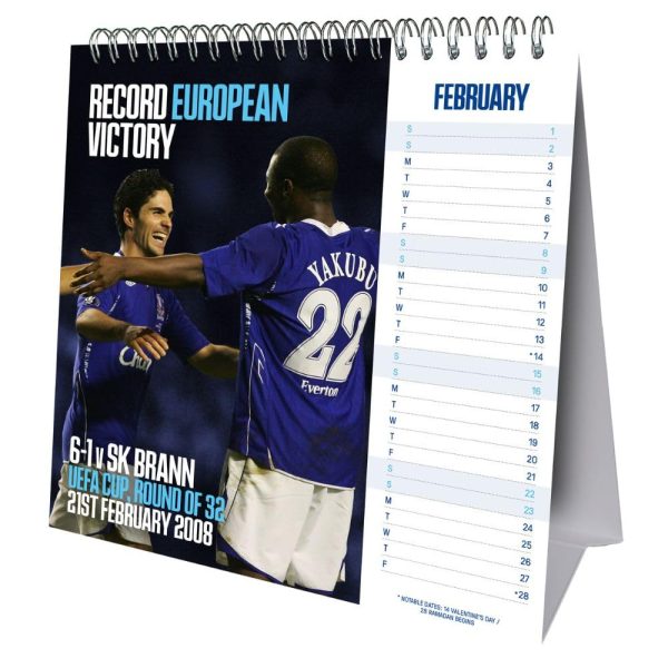 Everton FC Desktop Calendar 2025 - Image 3