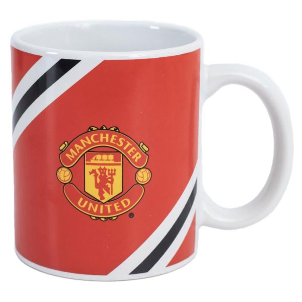 Manchester United FC Core Stripe Mug - Image 3