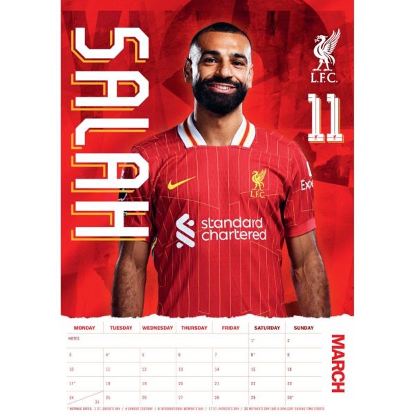 Liverpool FC A3 Calendar 2025 - Image 2
