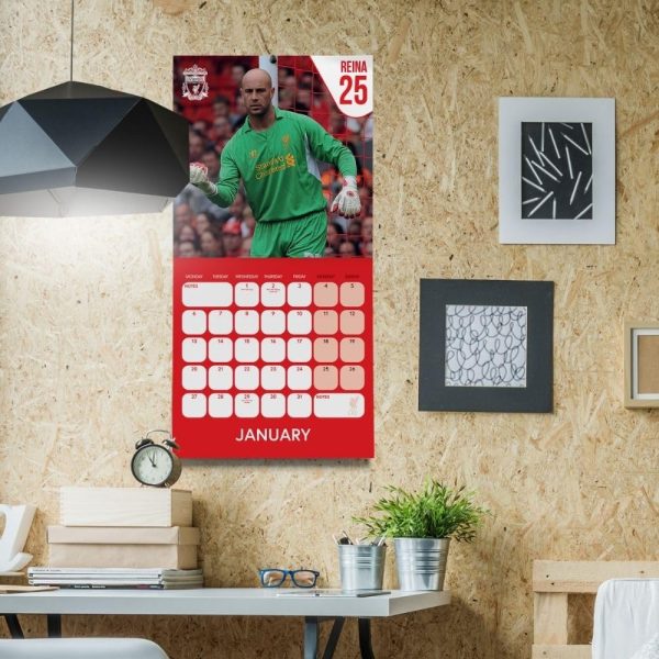 Liverpool FC Legends Square Calendar 2025 - Image 6