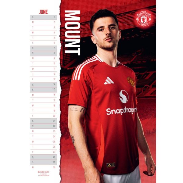 Manchester United FC A3 Calendar 2025 - Image 2