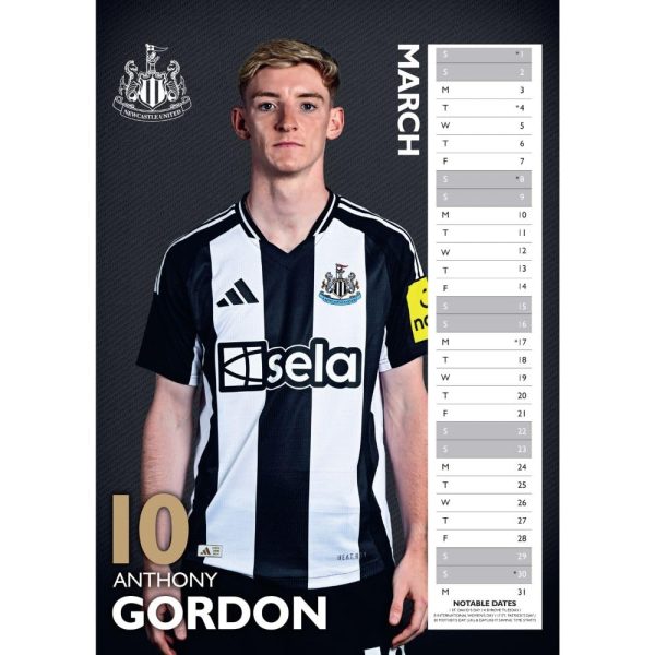 Newcastle United FC A3 Calendar 2025 - Image 2