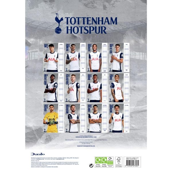 Tottenham Hotspur FC A3 Calendar 2025 - Image 4