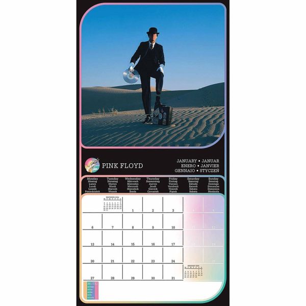 Pink Floyd Square Calendar 2025 - Image 2
