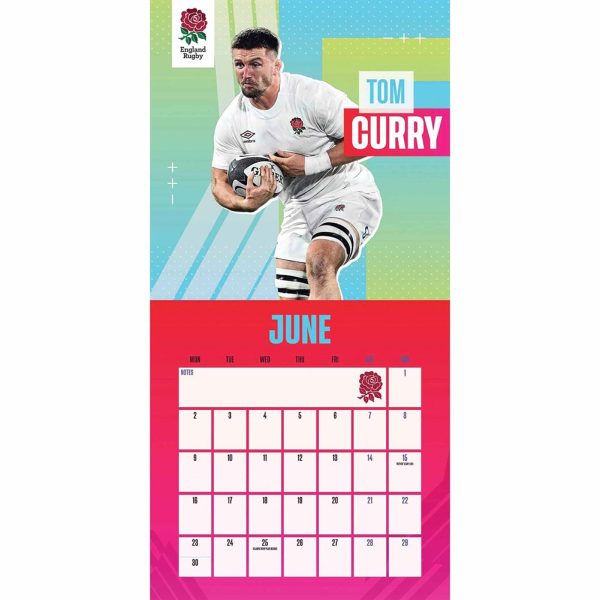 England RFU Square Calendar 2025 - Image 2