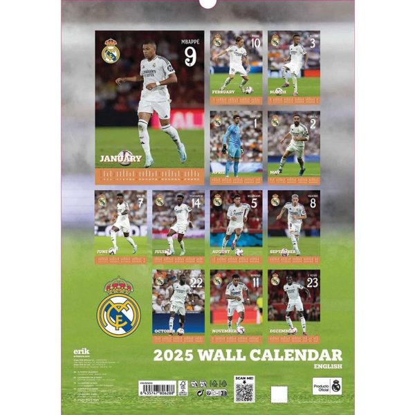 Real Madrid FC A3 Calendar 2025 - Image 4