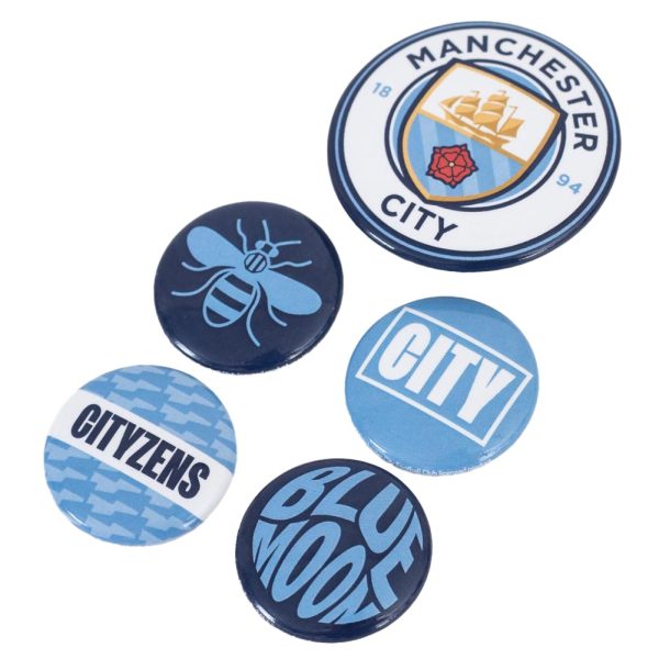 Manchester City FC Button Badge Set - Image 2
