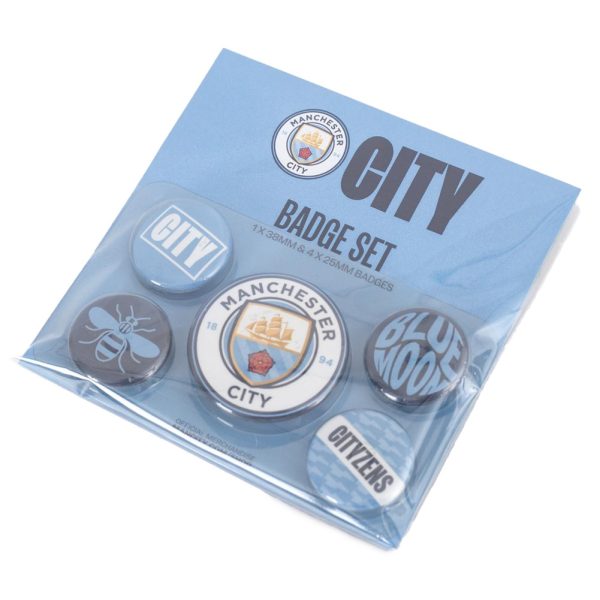 Manchester City FC Button Badge Set - Image 3