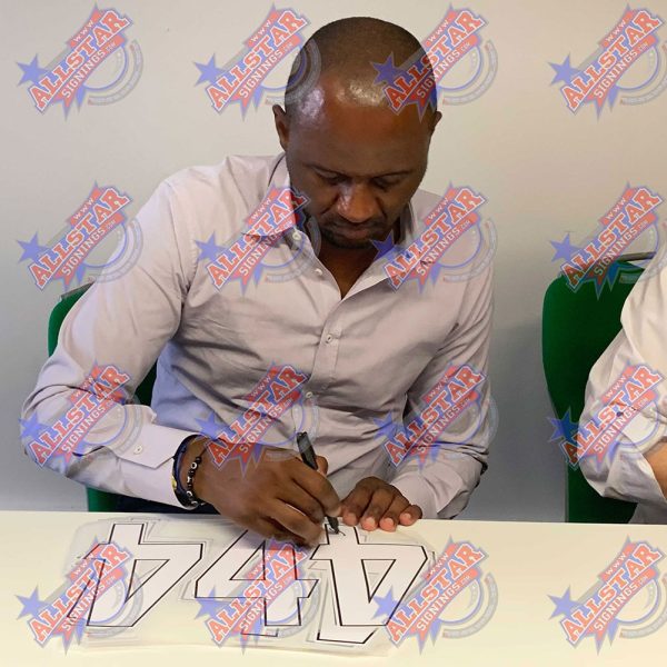 Arsenal FC Vieira Signed Shirt - Image 2