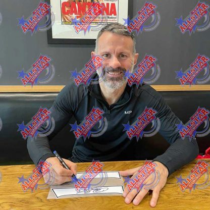 Manchester United FC Giggs Signed Shirt - Image 2