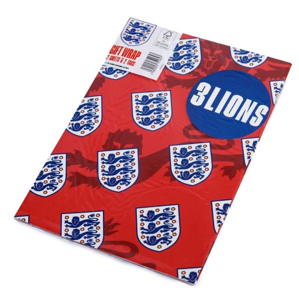 England FA Crest Gift Wrap - Image 4