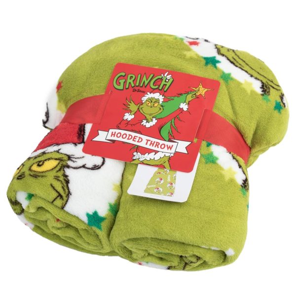The Grinch Youths Hooded Blanket - Image 4