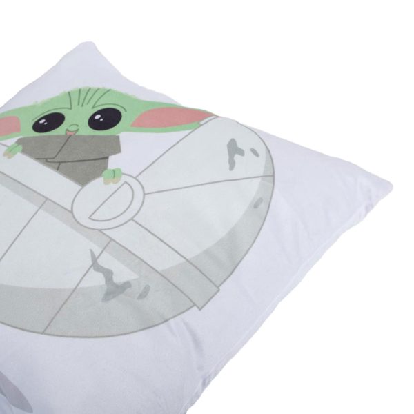 Star Wars: The Mandalorian Grogu Velvet Feel Cushion - Image 3