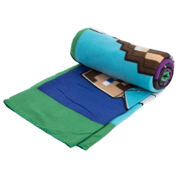 Minecraft Premium XL Fleece Blanket - Image 3