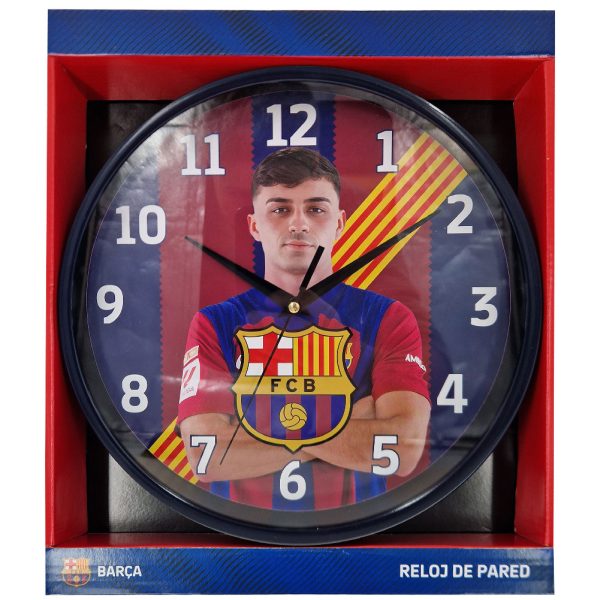 FC Barcelona Pedri Wall Clock - Image 2