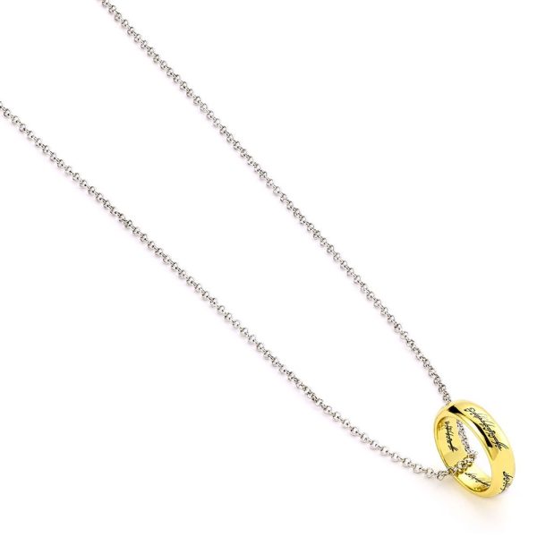 The Lord Of The Rings Silver Plated One Ring Necklace - Image 3