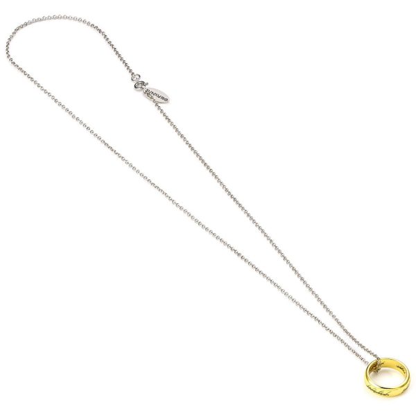 The Lord Of The Rings Silver Plated One Ring Necklace - Image 4