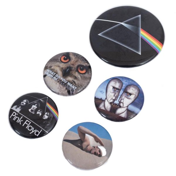 Pink Floyd Classic Button Badge Set - Image 2