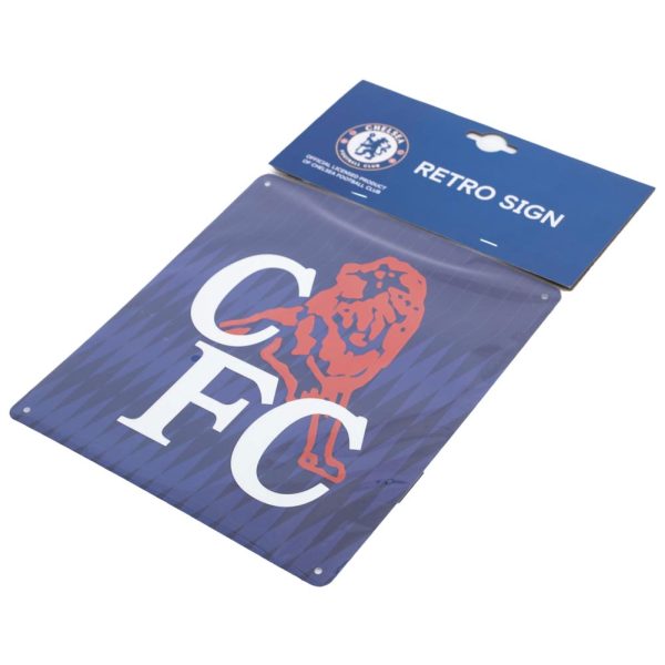 Chelsea FC 1990 Retro Sign - Image 3
