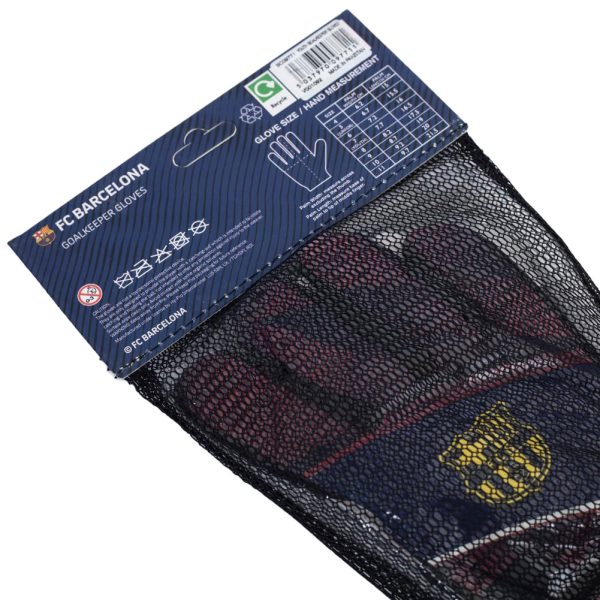 FC Barcelona Fuse Goalkeeper Gloves Yths - Image 3